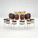 Removable Acrylic Cake Display Stand for Party, Cupcake Holder