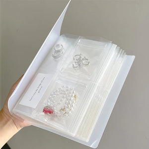 Adhesive Pouch PVC Bag for Jewelry Storage