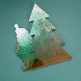 Silicone Christmas Mold Resin Craft DIY Tree Santa Ornament Epoxy Resin Molds