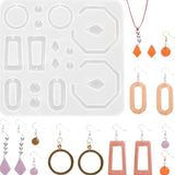 Silicone Earring Pendant Mould for DIY Jewelry Making