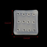 Silicone 4mm Opal Beads Mold for Epoxy Resin Jewelry