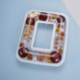 Silicone Mold Frame Pendulum Decoration DIY Crystal Epoxy Mold