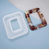 Silicone Mold Frame Pendulum Decoration DIY Crystal Epoxy Mold