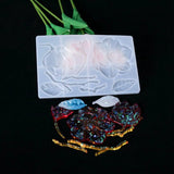 Magnolia Flower Silicone Mold for DIY Crystal Epoxy Necklace Pendant
