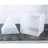 Silicone Pyramid Shape Mold for Resin Crafts