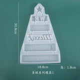 Transparent Silicone Mold Resin Craft DIY Christmas Decoration Epoxy Resin Mold