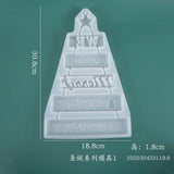 Transparent Silicone Mold Resin Craft DIY Christmas Decoration Epoxy Resin Mold