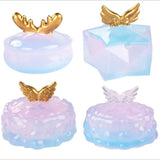 Silicone Mould Dried Flower Resin Ashtray DIY Craft