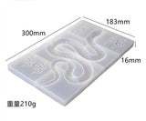 Silicone Mould Dried Flower Resin Craft Snake Combo Epoxy Resin Molds