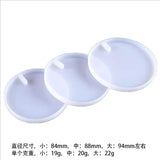 Silicone Mould Dried Flower Resin Craft DIY Coaster Mold