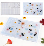 Silicone Mould Dried Flower Resin Craft Mold DIY Cigarette Makeup Tray