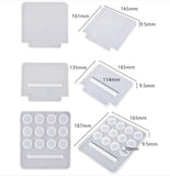 Silicone Mold Dried Flower Resin Craft DIY Essential Oil Storage Rack Mold