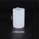 Transparent Silicone Mould Dried Flower Resin Craft Large Cylinder Mold