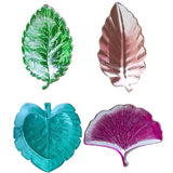 Silicone Mould Dried Flower Resin Craft Leaf Storage Tray Dish Mold