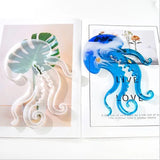 Silicone Mould Dried Flower Resin Craft Coaster Mold