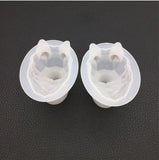 Silicone Mould Geometric Wolf Head Resin Craft Mold