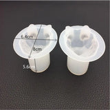 Silicone Mould Geometric Wolf Head Resin Craft Mold