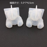Geometric Wolf head Silicone Mould for Resin Craft DIY