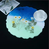 Silicone Sea Island Coaster Mold for Resin Craft DIY