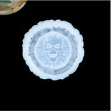 Silicone Mould Dried Flower Resin Craft Skull Ashtray Mold