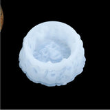 Silicone Mould Dried Flower Resin Craft Skull Ashtray Mold
