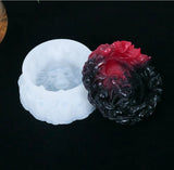 Silicone Mould Dried Flower Resin Craft Skull Ashtray Mold