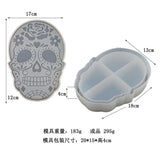 Silicone Mould Skull Coffin Storage Box Epoxy Resin Mold