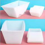 Transparent Silicone Mould Snow Mountain Table Lamp Mold