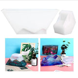 Transparent Silicone Mould Snow Mountain Table Lamp Mold