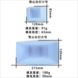 Transparent Silicone Mould Snow Mountain Table Lamp Mold