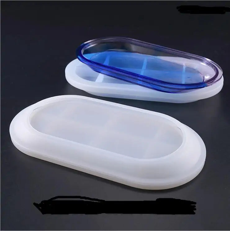 Silicone Mould Dried Flower Resin Craft Storage Mold