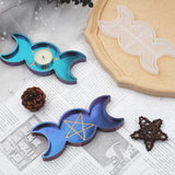Silicone Mould Flower Resin Craft Sun Moon Phase Mold
