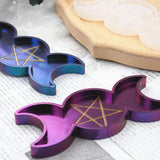 Silicone Mould Flower Resin Craft Sun Moon Phase Mold
