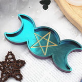 Silicone Mould Flower Resin Craft Sun Moon Phase Mold
