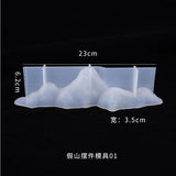 Silicone Mould Dried Flower Resin Craft Mountain Mold
