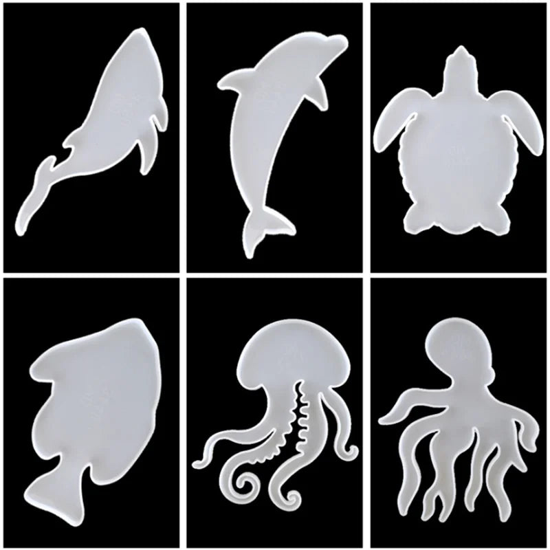 Silicone Turtle Coaster Mould for Resin Craft DIY