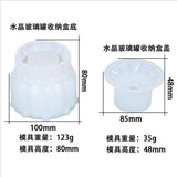 Silicone Mould Dried Flower Resin Butterfly Storage Box Mold