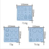 Silicone Mould Dried Flower Resin Craft earring Mold