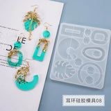 Silicone Mould Dried Flower Resin Craft DIY Charms Mold