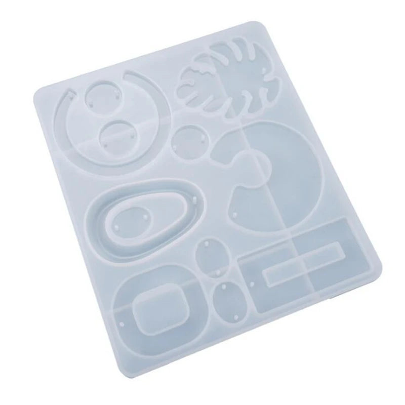 Silicone Mould Dried Flower Resin Craft DIY Charms Mold