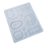 Silicone Mould Dried Flower Resin Craft DIY Charms Mold