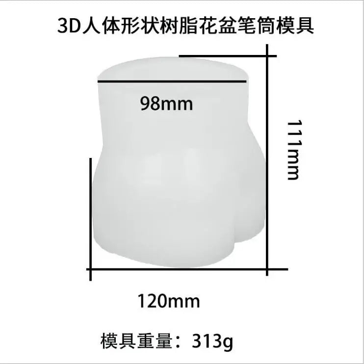 Silicone Mould Dried Flower Resin Craft DIY Storage Box Mold