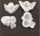Silicone Mould Dried Flower Resin Craft DIY Angel Mermaid Mold