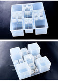 12 Cube Epoxy Resin Molds for Jewelry Making