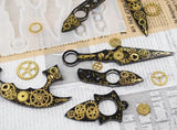 Silicone Mould Dried Flower Resin Keychain Mold DIY Epoxy Resin Jewelry