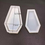 Silicone Mould Necklace Mold Resin Coffin Storage Box DIY Epoxy Resin Molds