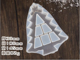 Silicone Mould Resin DIY Christmas Tree Jewelry Storage Box Mold