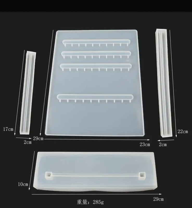 Silicone Mould Resin Decorative Craft DIY Jewelry display stand Ornaments Mold