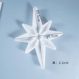 Silicone Mould Resin Octagonal star Charms Mold