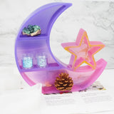 Silicone Mould Resin Stars Moon Decoration Storage Box Mold